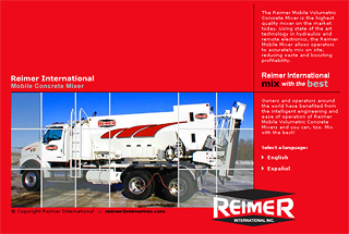 Reimber Mobile Concrete Mixer